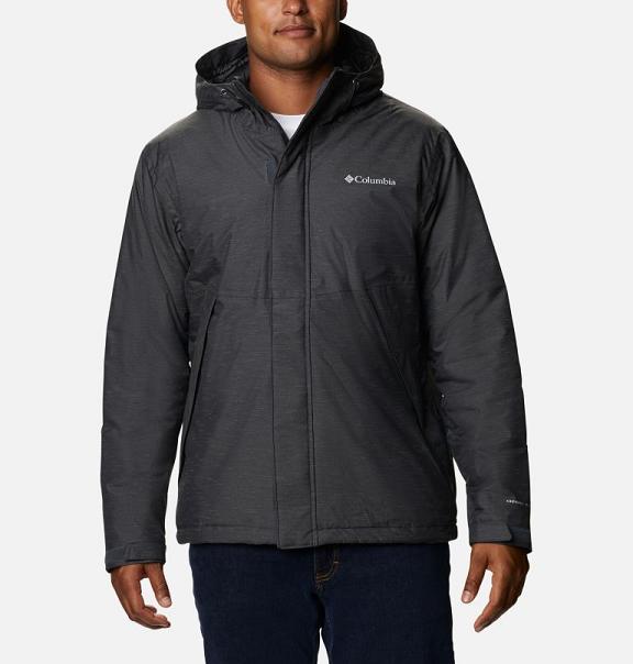 Columbia Ridge Gates Insulated Jacket Black For Men's NZ36925 New Zealand